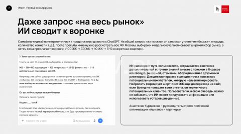 Кто выбирает квартиру: как нейросети меняют рынок недвижимости и почему застройщикам пора бороться за внимание ИИ